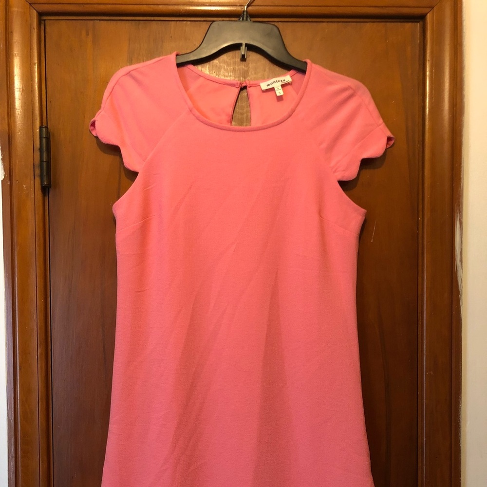 “Monteau - Los Angeles” Scallop Cut Tea Dress,